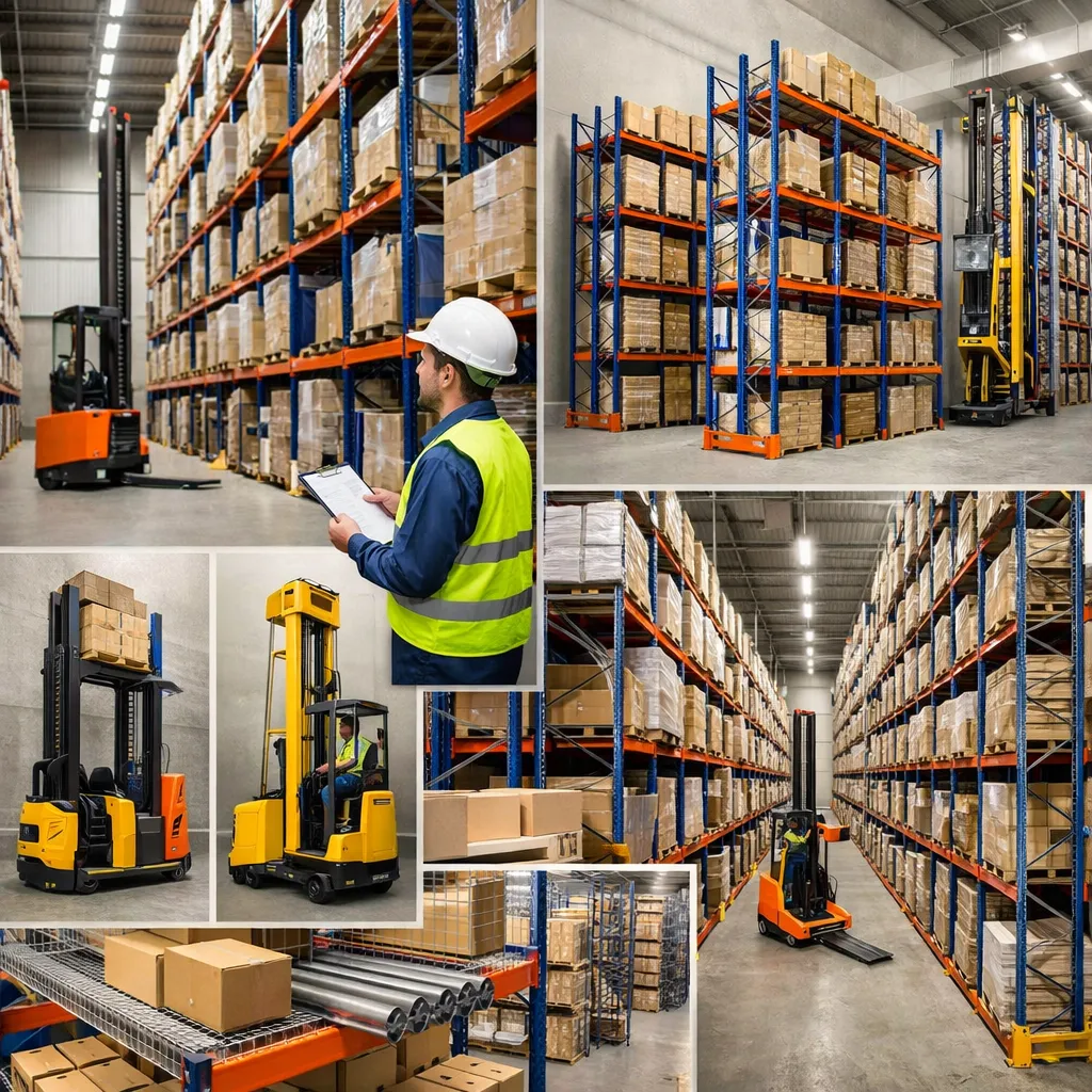 Jak dobrać regały do magazynu wysokiego składowania